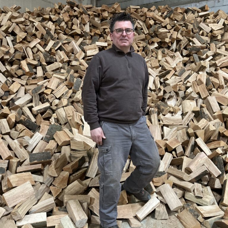 Dirk Eichhorn, Chef von Kaminholz Eichhorn