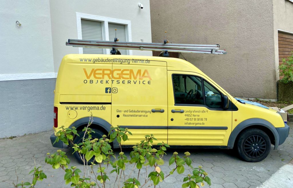 Vergema Objektservice Gebäudereinigung mit Firmenchef Visar Osmani für das gesamte Ruhrgebiet