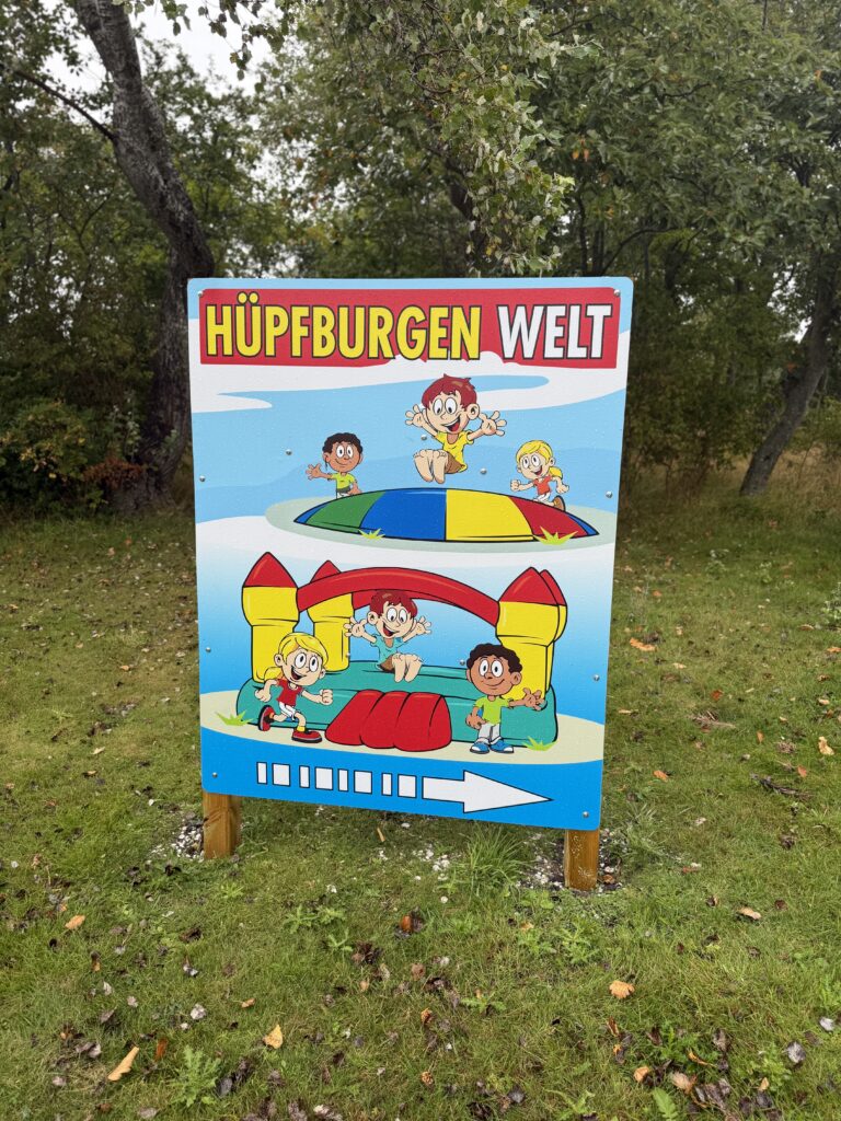 Hüpfburgenland auf Borkum