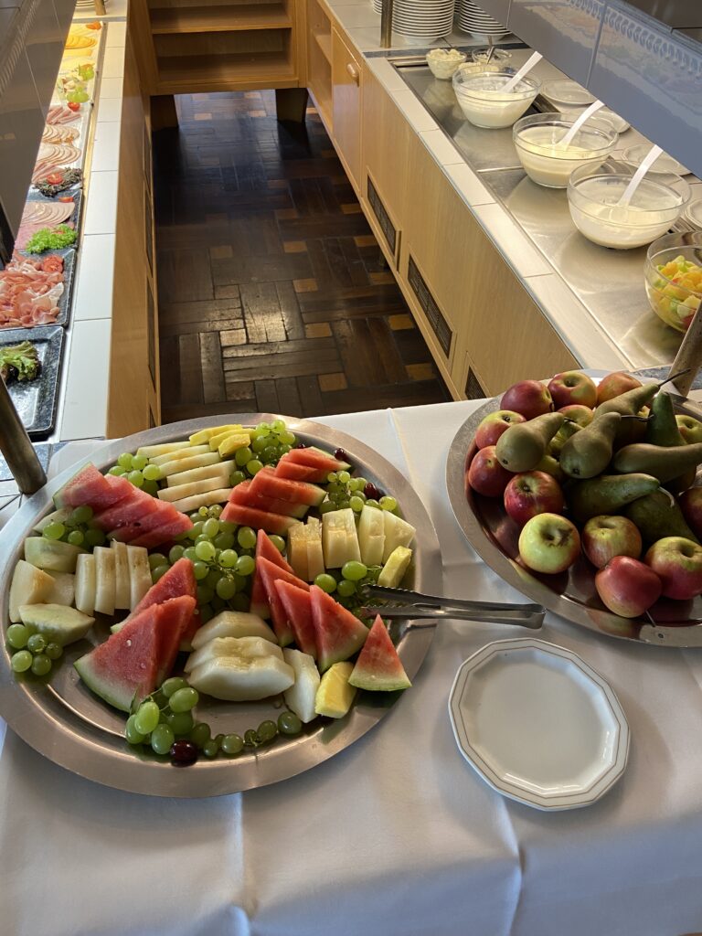 Frühstück im Hotel Hoher Knochen